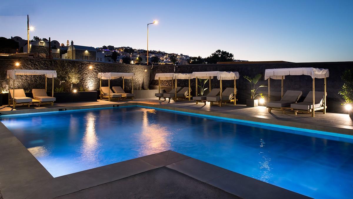 The Noverian Bios Santorini Boutique Hotel Фіра Екстер'єр фото